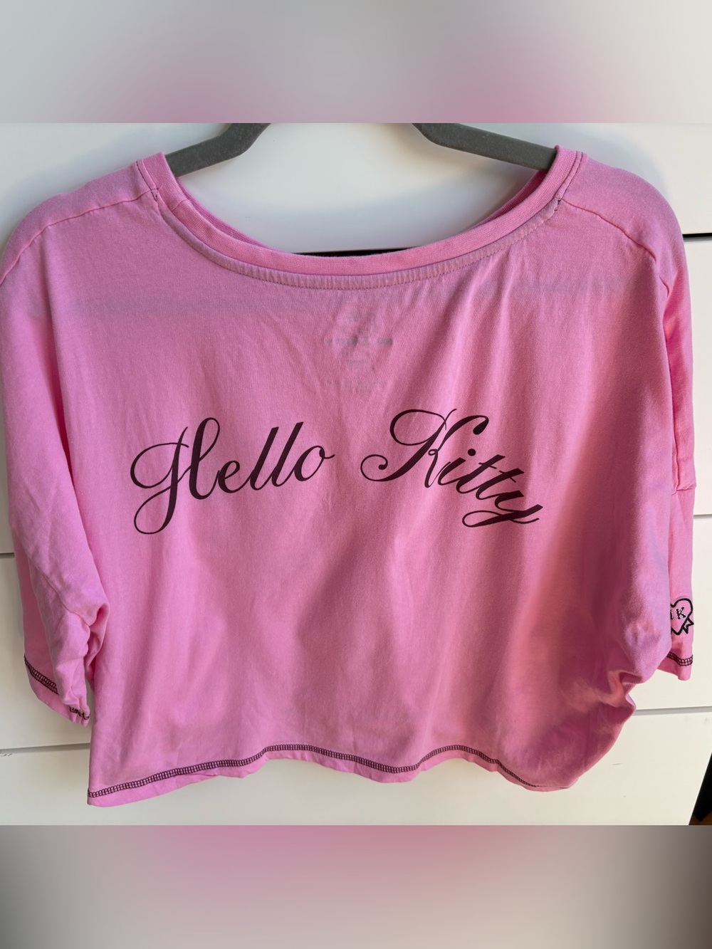 Primark Hello Kitty Pink & Burgundy Pajama Set - Picture 3 of 3